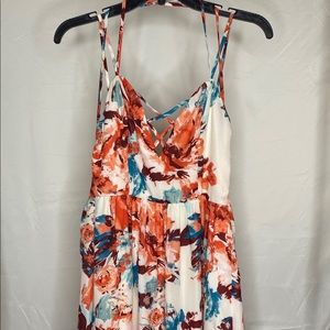 Strappy Summer Spring Flowy Dress